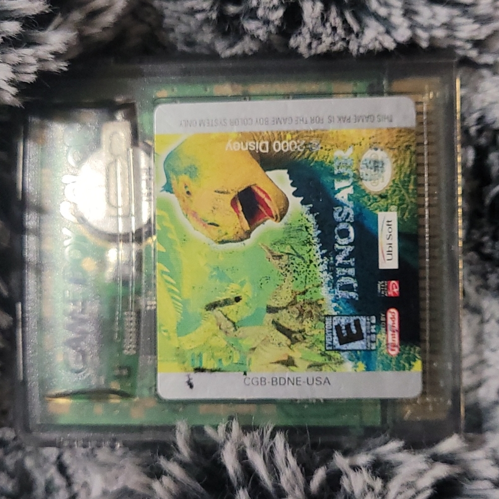 Gameboy color dinosaur game